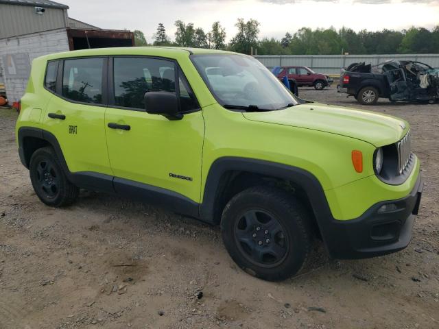  JEEP RENEGADE 2018 Zielony