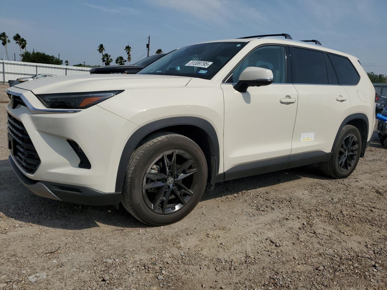2024 Toyota Grand Highlander Xle de vânzare în Mercedes, TX - Water/Flood