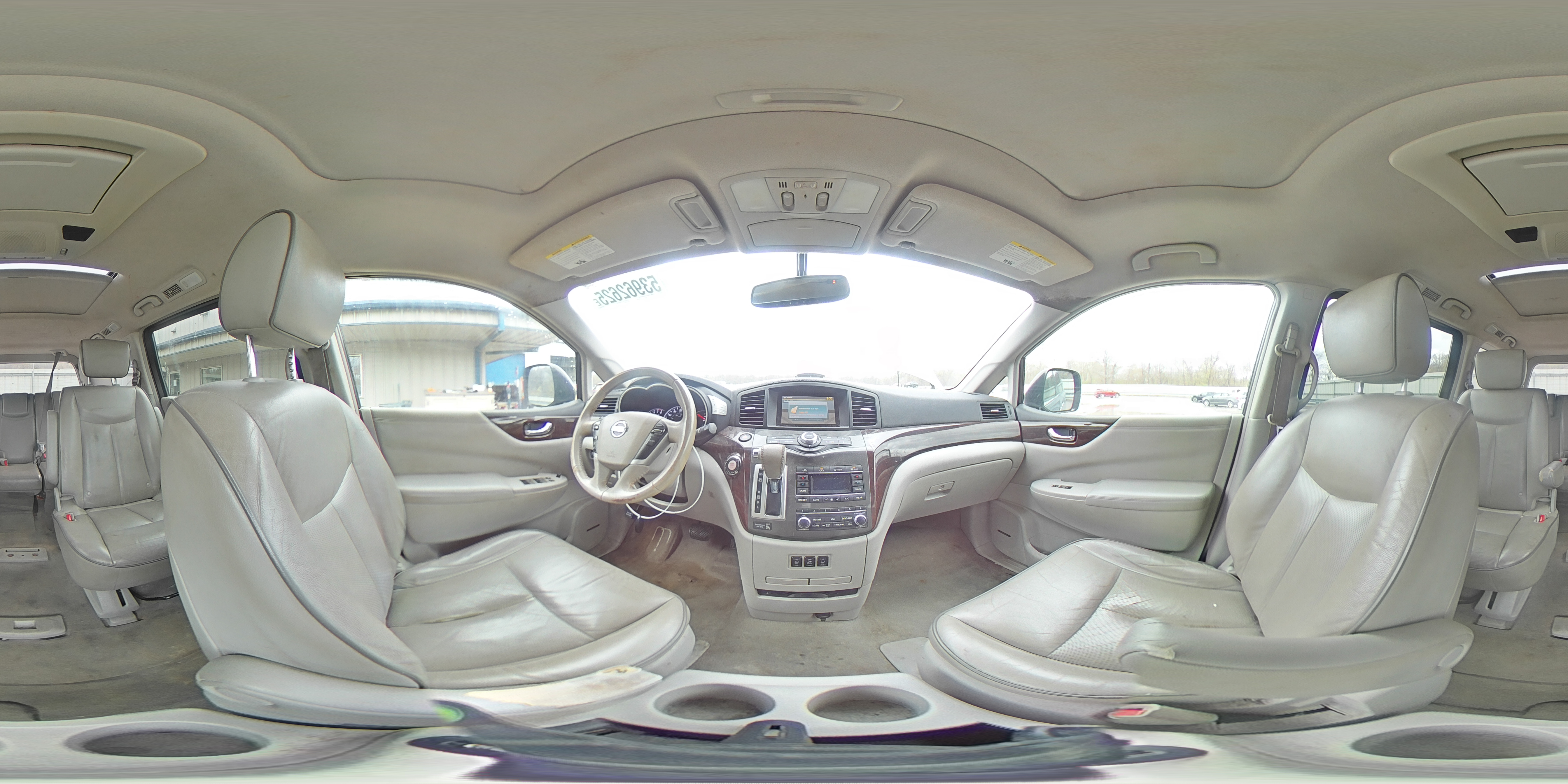 2012 Nissan Quest S VIN: JN8AE2KPXC9032857 Lot: 53962625