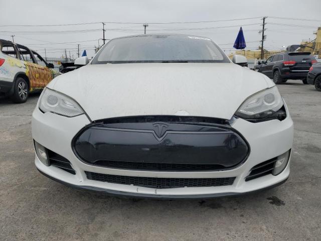  TESLA MODEL S 2013 White