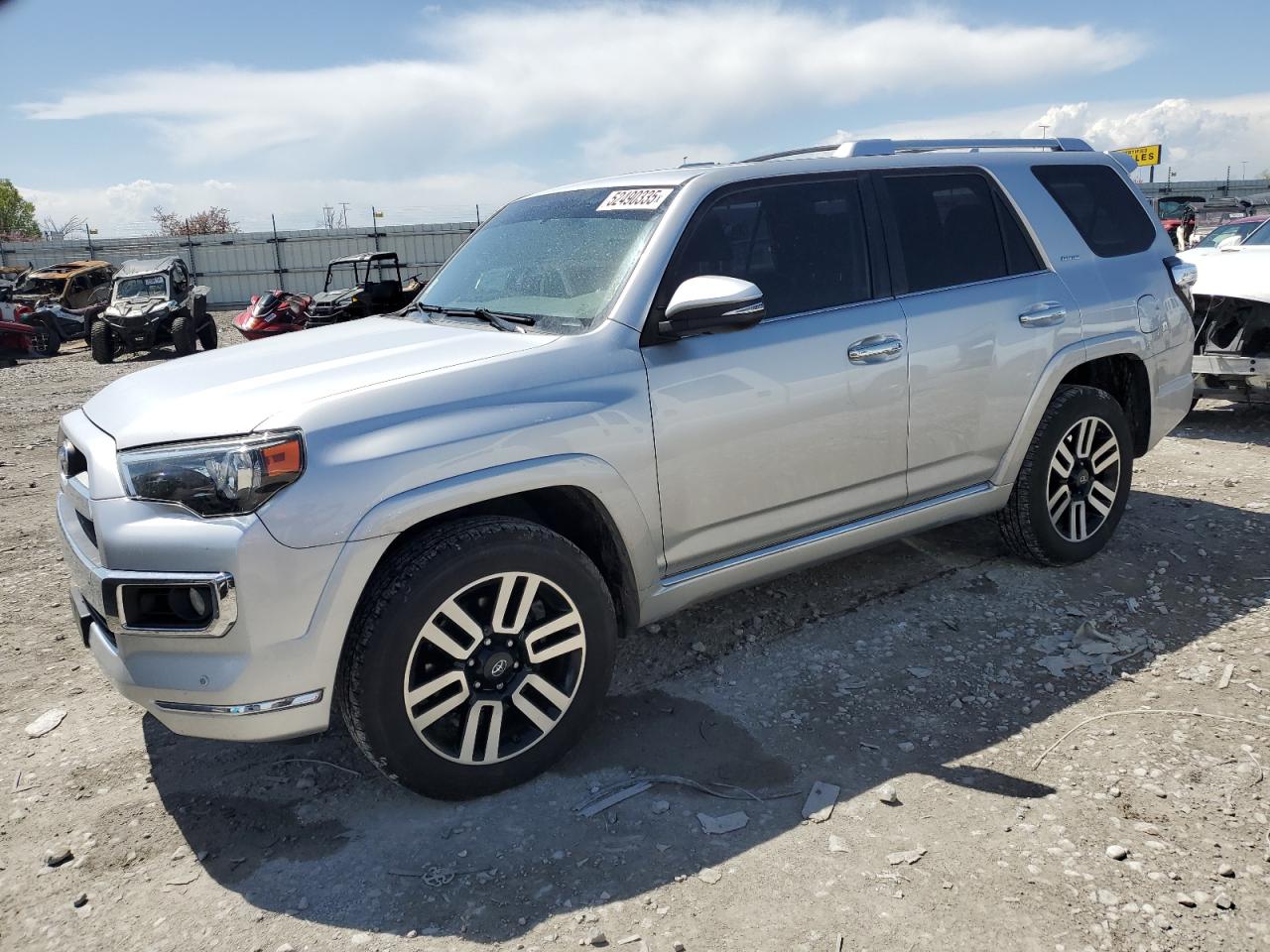 2015 Toyota 4Runner Sr5/Sr5 Premium للبيع في Cahokia Heights، IL - Hail