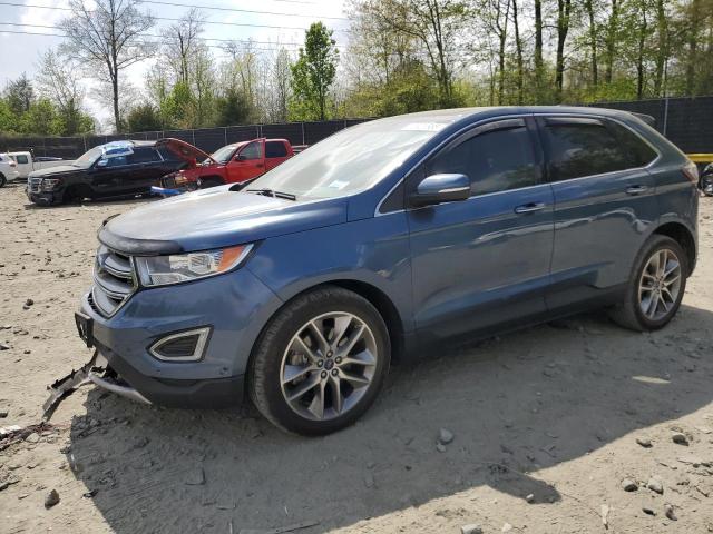  FORD EDGE 2018 Синій