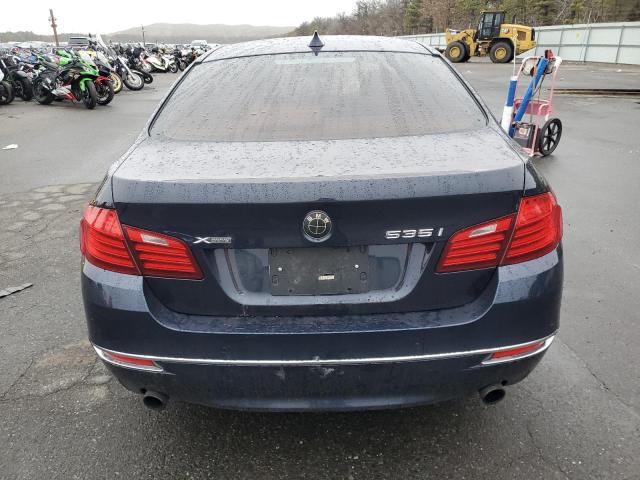  BMW 5 SERIES 2014 Синий