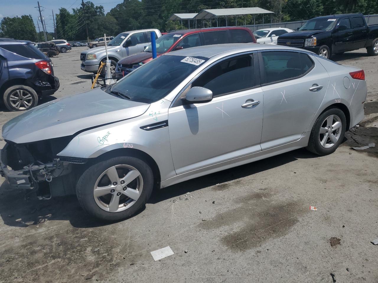 2014 Kia Optima Lx de vânzare în Savannah, GA - Front End