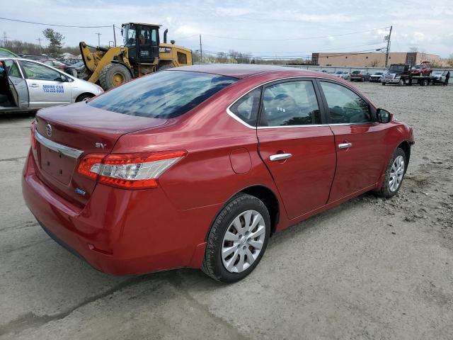  NISSAN SENTRA 2014 Червоний