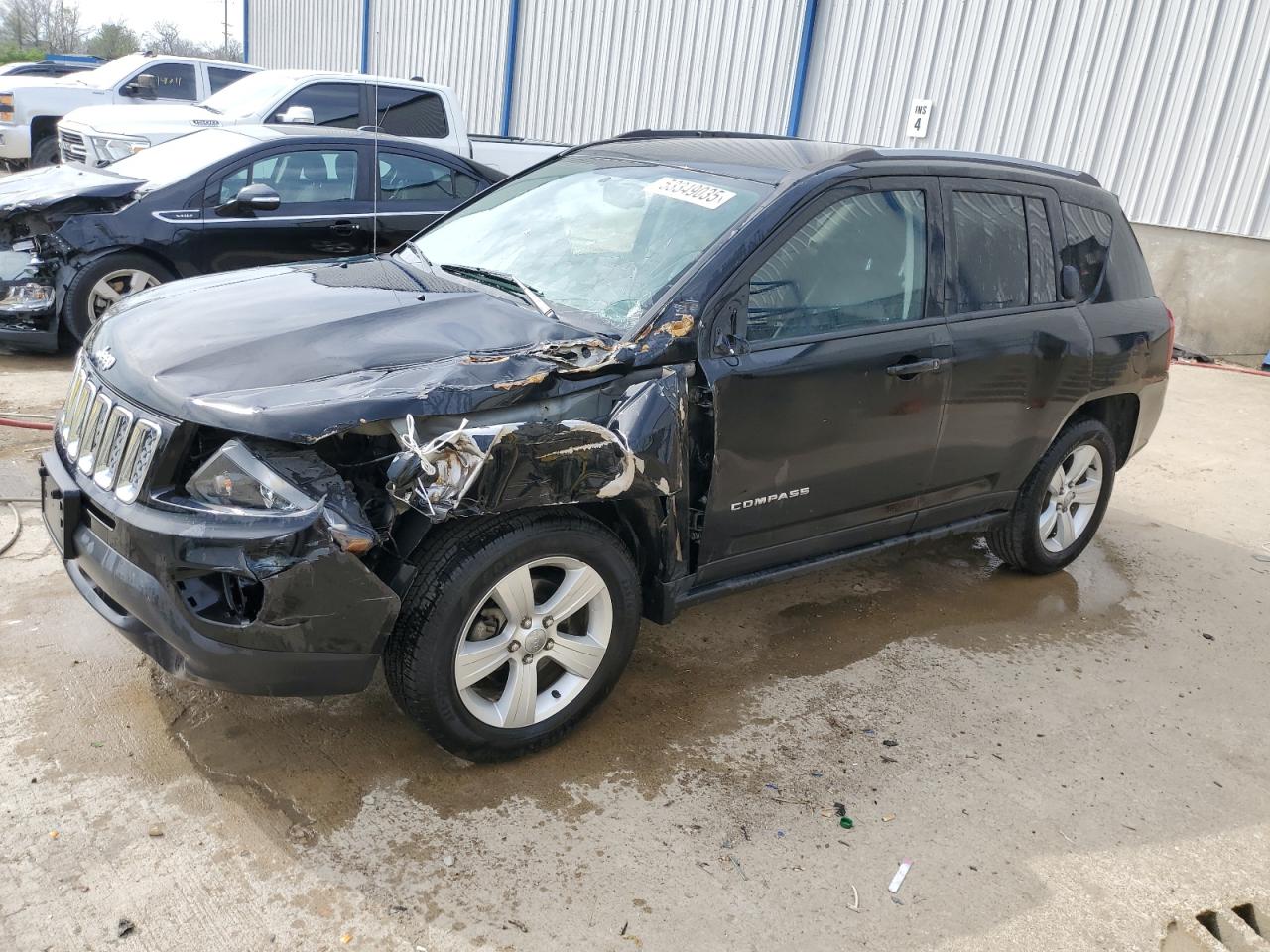 2017 Jeep Compass Latitude იყიდება Lawrenceburg-ში, KY - Front End