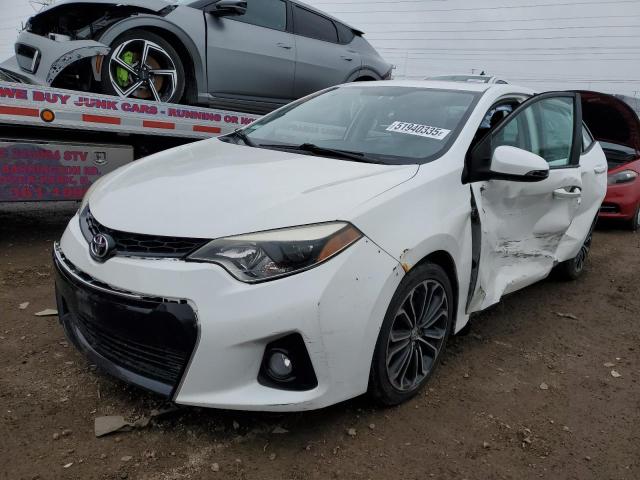  TOYOTA COROLLA 2015 White