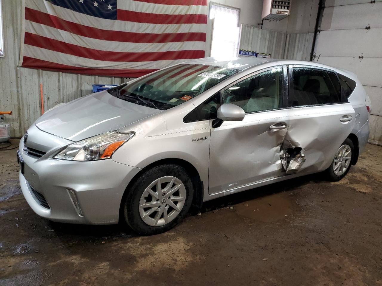 2012 Toyota Prius V en Venta en Lyman, ME - Side
