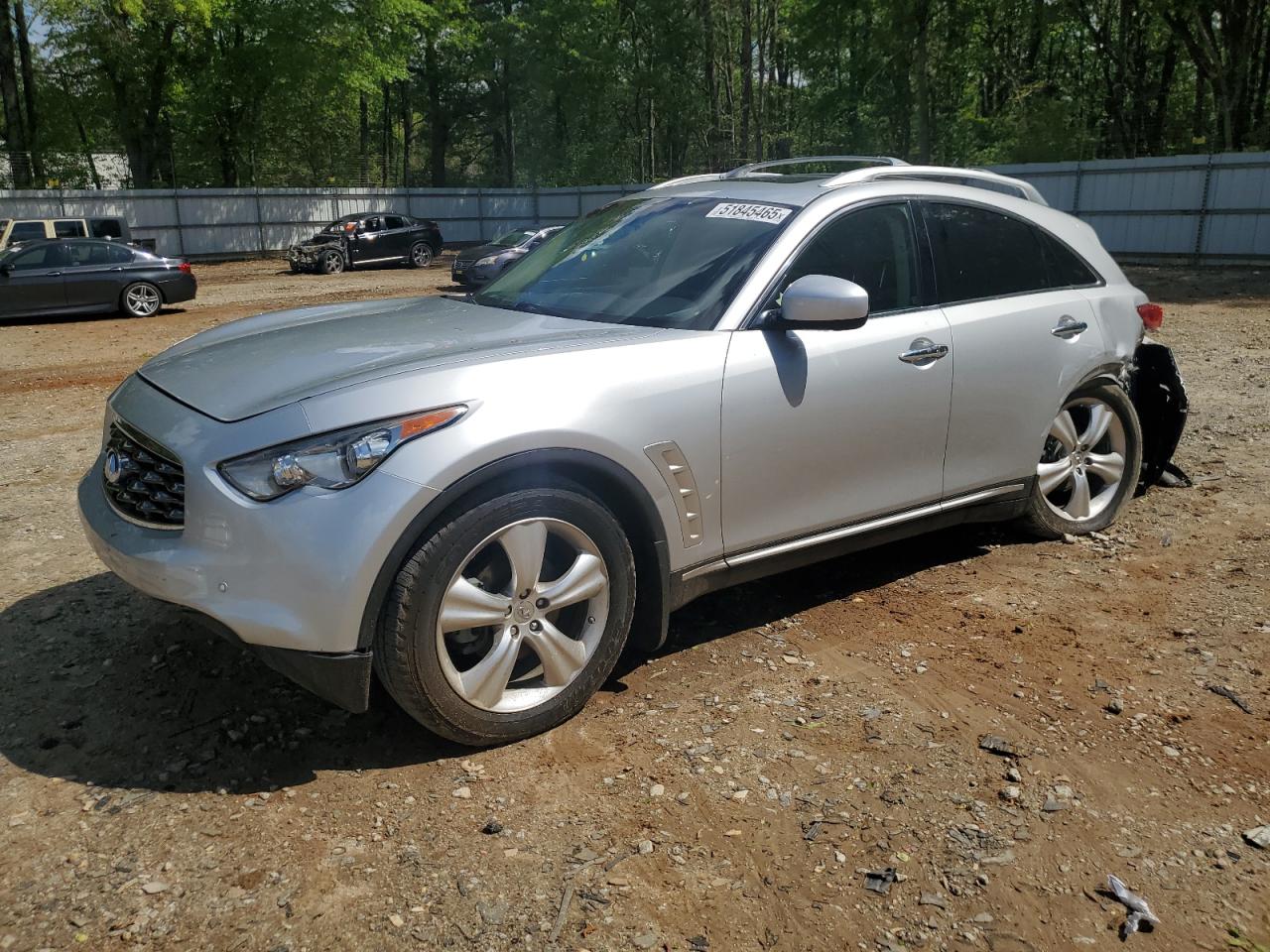 2010 Infiniti Fx35 for Sale in Austell, GA - Rear End