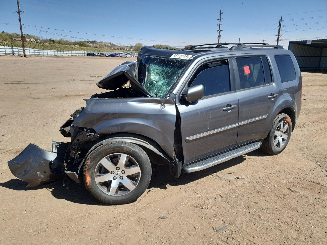 2013 Honda Pilot Touring للبيع في Colorado Springs، CO - Front End