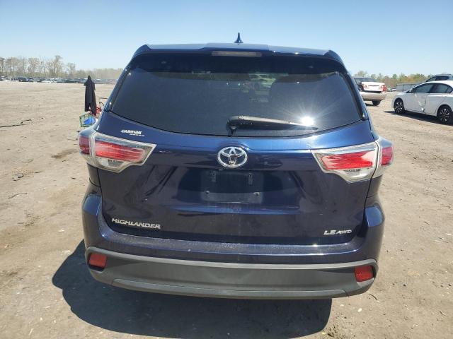 Parquets TOYOTA HIGHLANDER 2014 Blue