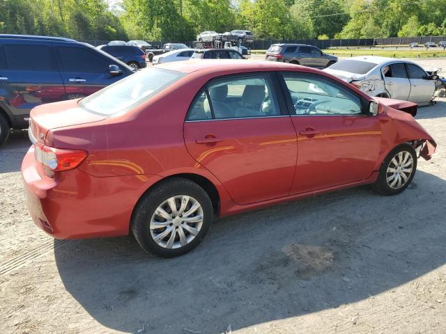 Седаны TOYOTA COROLLA 2013 Красный