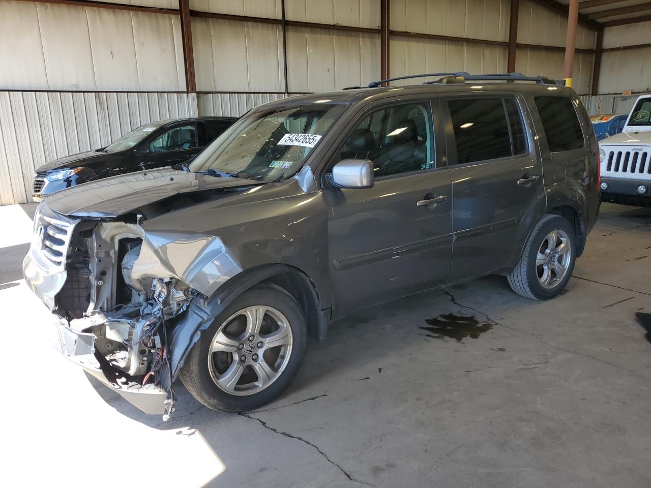 2012 Honda Pilot Exl للبيع في Pennsburg، PA - Front End