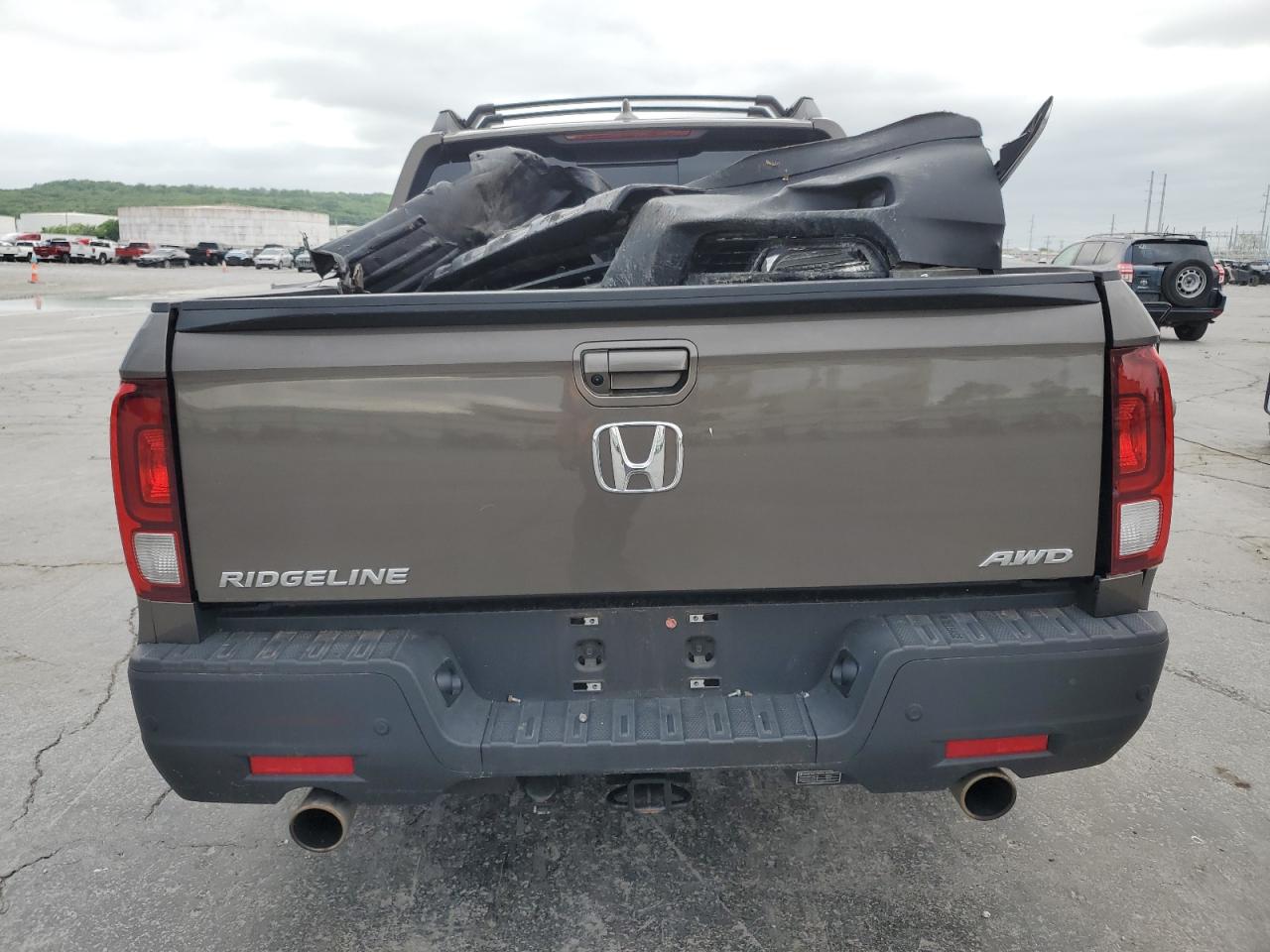 2022 Honda Ridgeline Rtl VIN: 5FPYK3F76NB028596 Lot: 54355175