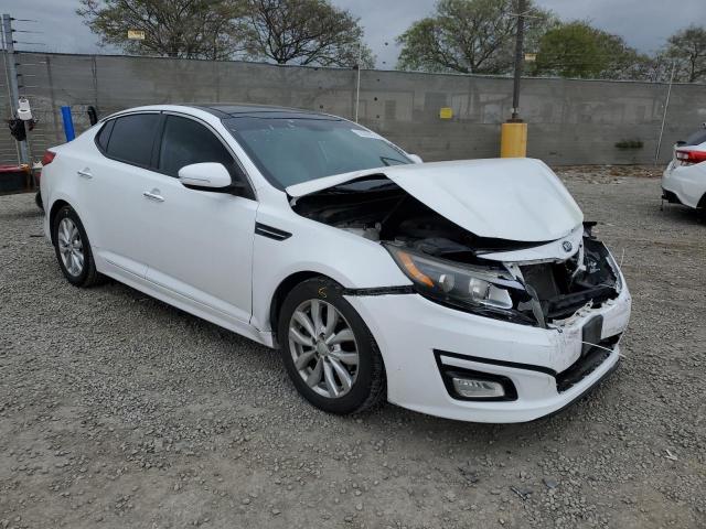  KIA OPTIMA 2015 Білий