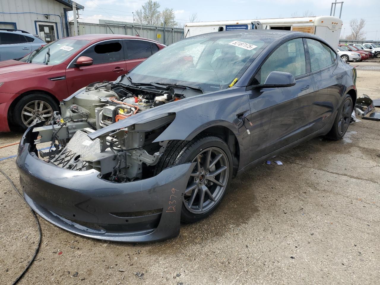 2022 Tesla Model 3 na sprzedaż w Pekin, IL - Front End