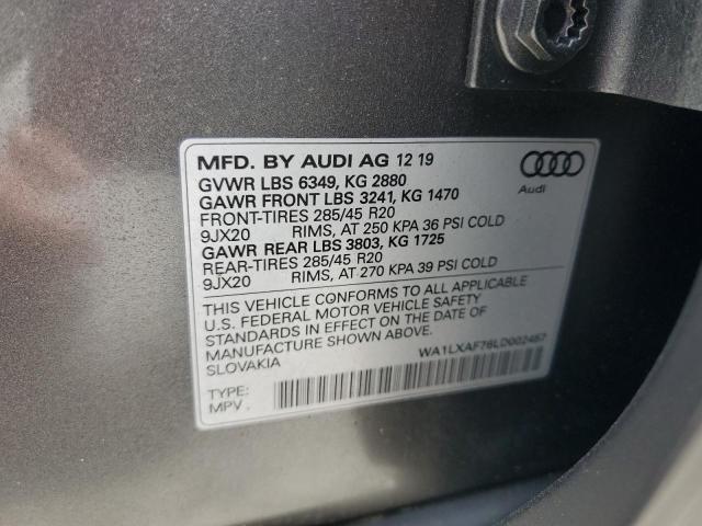 2020 AUDI Q7 PREMIUM PLUS