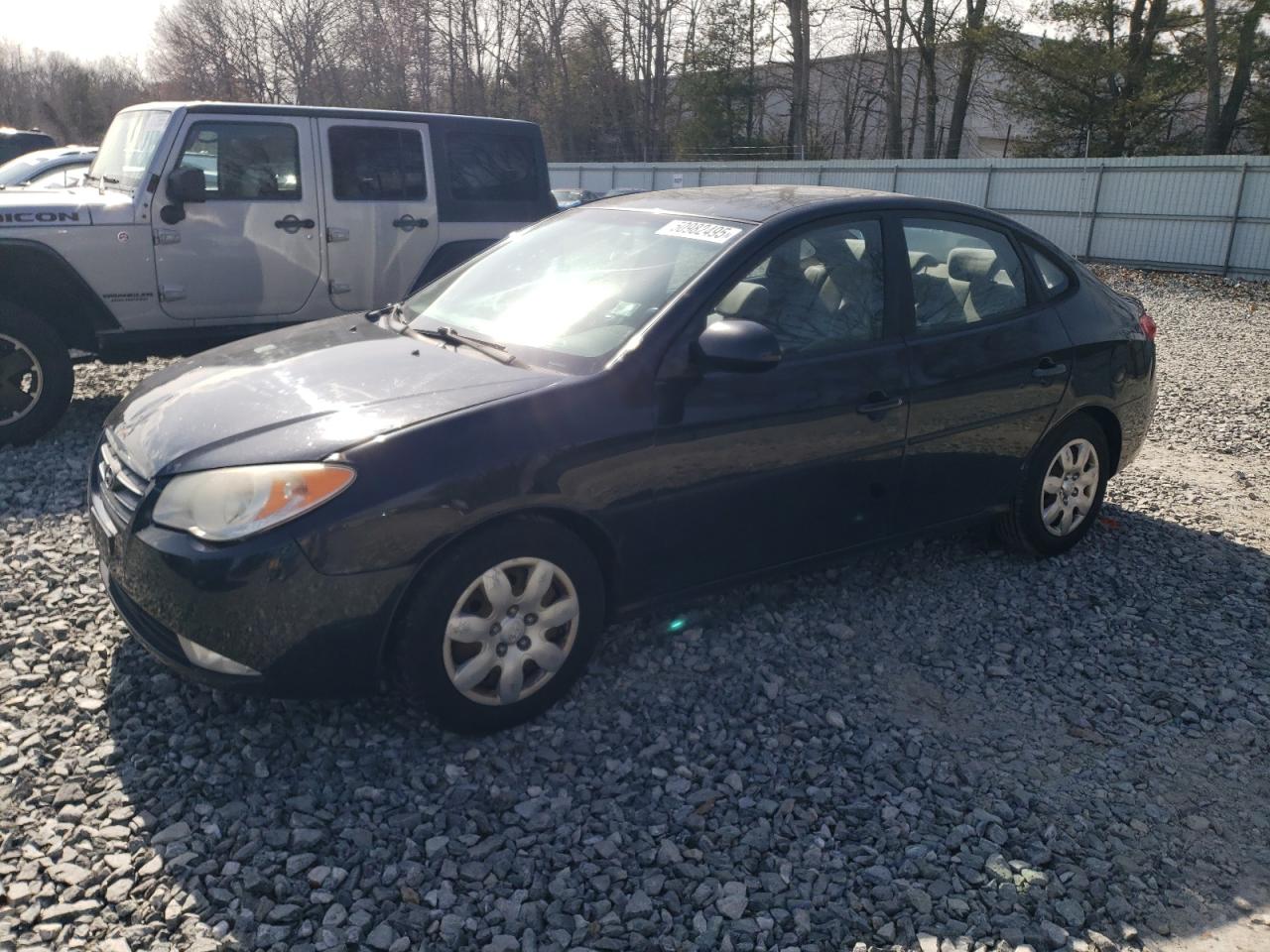 2008 Hyundai Elantra Gls на продаже в North Billerica, MA - Minor Dent/Scratches