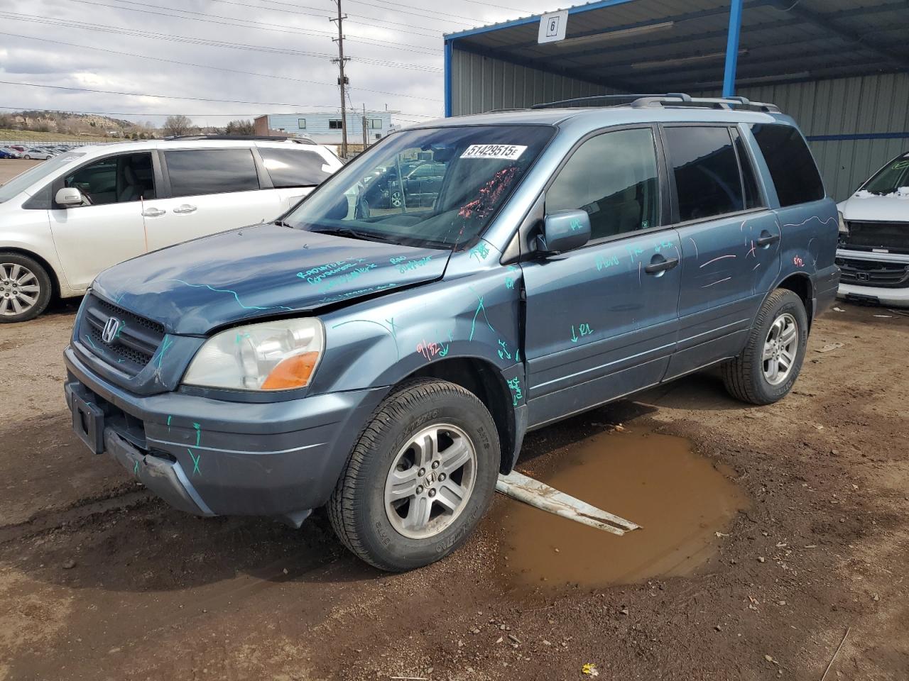 2005 Honda Pilot Ex zu verkaufen in Colorado Springs, CO - Front End