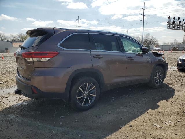  TOYOTA HIGHLANDER 2017 tan