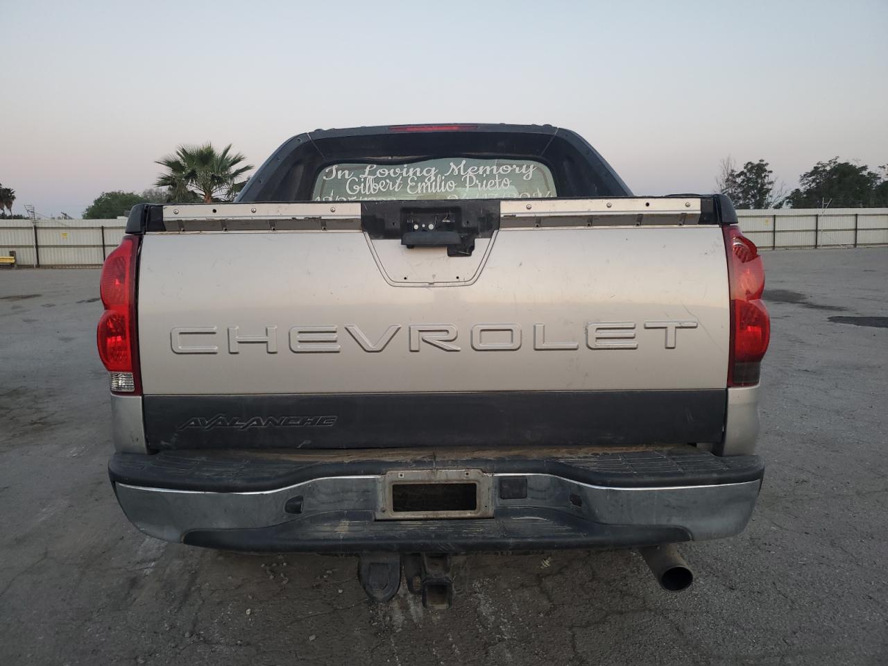 2004 Chevrolet Avalanche C1500 VIN: 3GNEC12T44G306380 Lot: 49103035