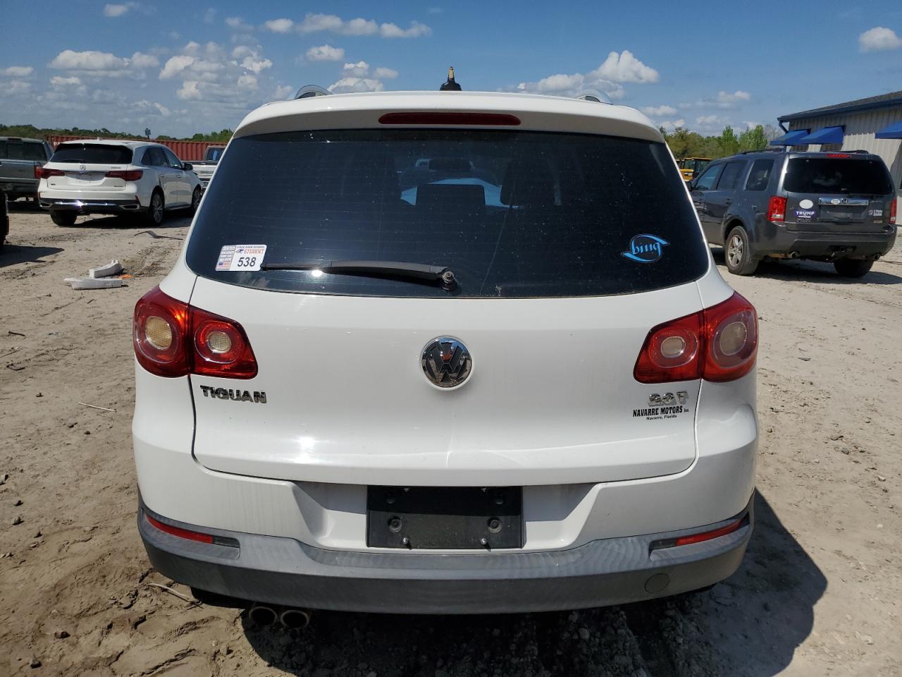 2011 Volkswagen Tiguan S VIN: WVGAV7AXXBW532717 Lot: 51328085