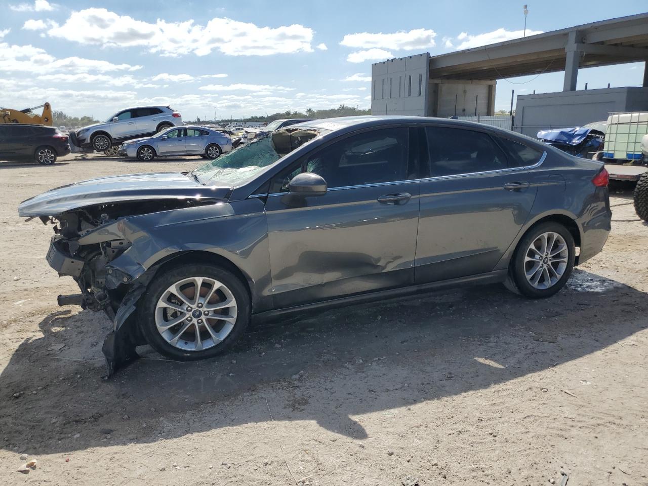 2019 Ford Fusion Se за продажба в West Palm Beach, FL - Front End