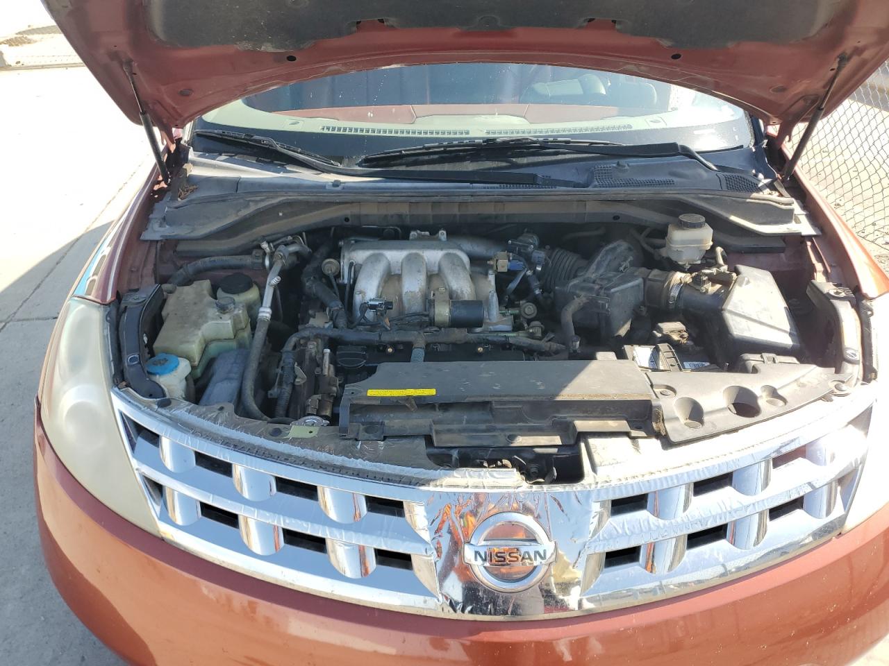 2005 Nissan Murano Sl VIN: JN8AZ08W15W416599 Lot: 55290555