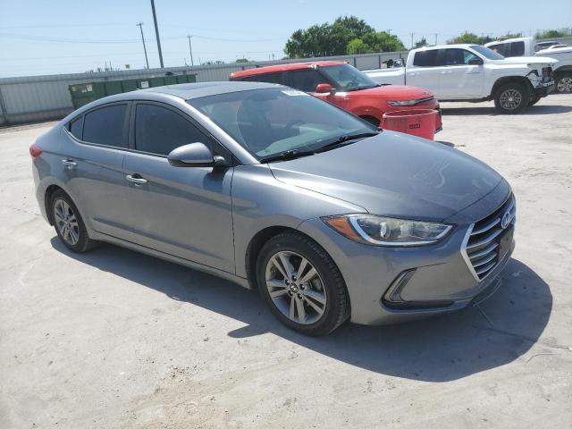  HYUNDAI ELANTRA 2018 Сірий