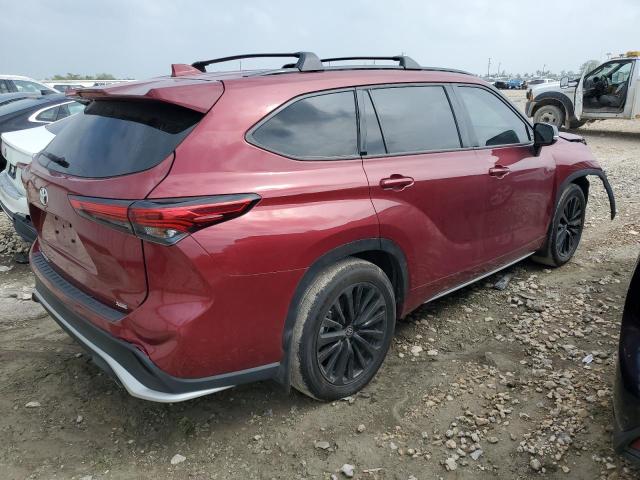  TOYOTA HIGHLANDER 2023 Czerwony
