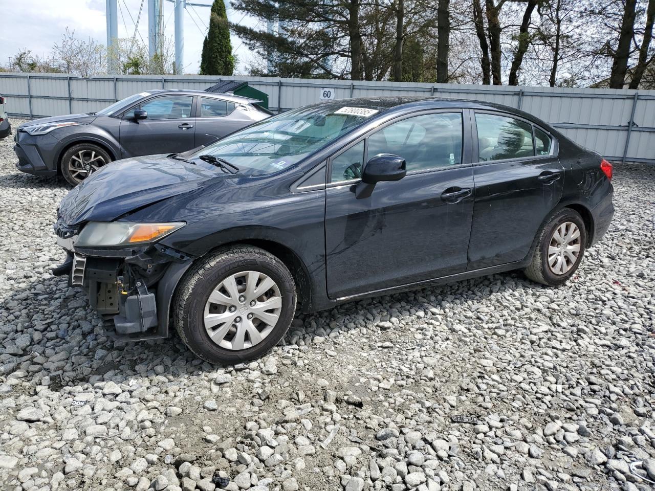 2012 Honda Civic Lx იყიდება Windsor-ში, NJ - Front End