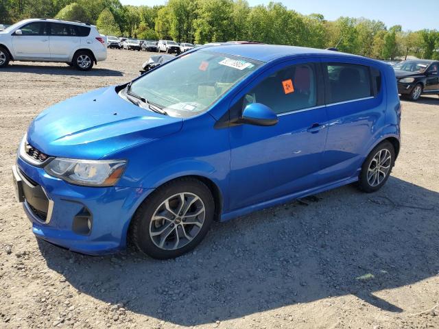 Hatchbacks CHEVROLET SONIC 2017 Blue