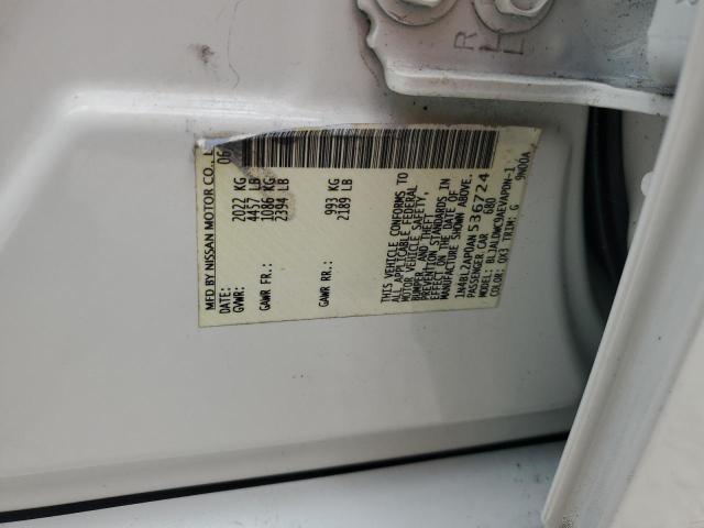 2010 NISSAN ALTIMA SR