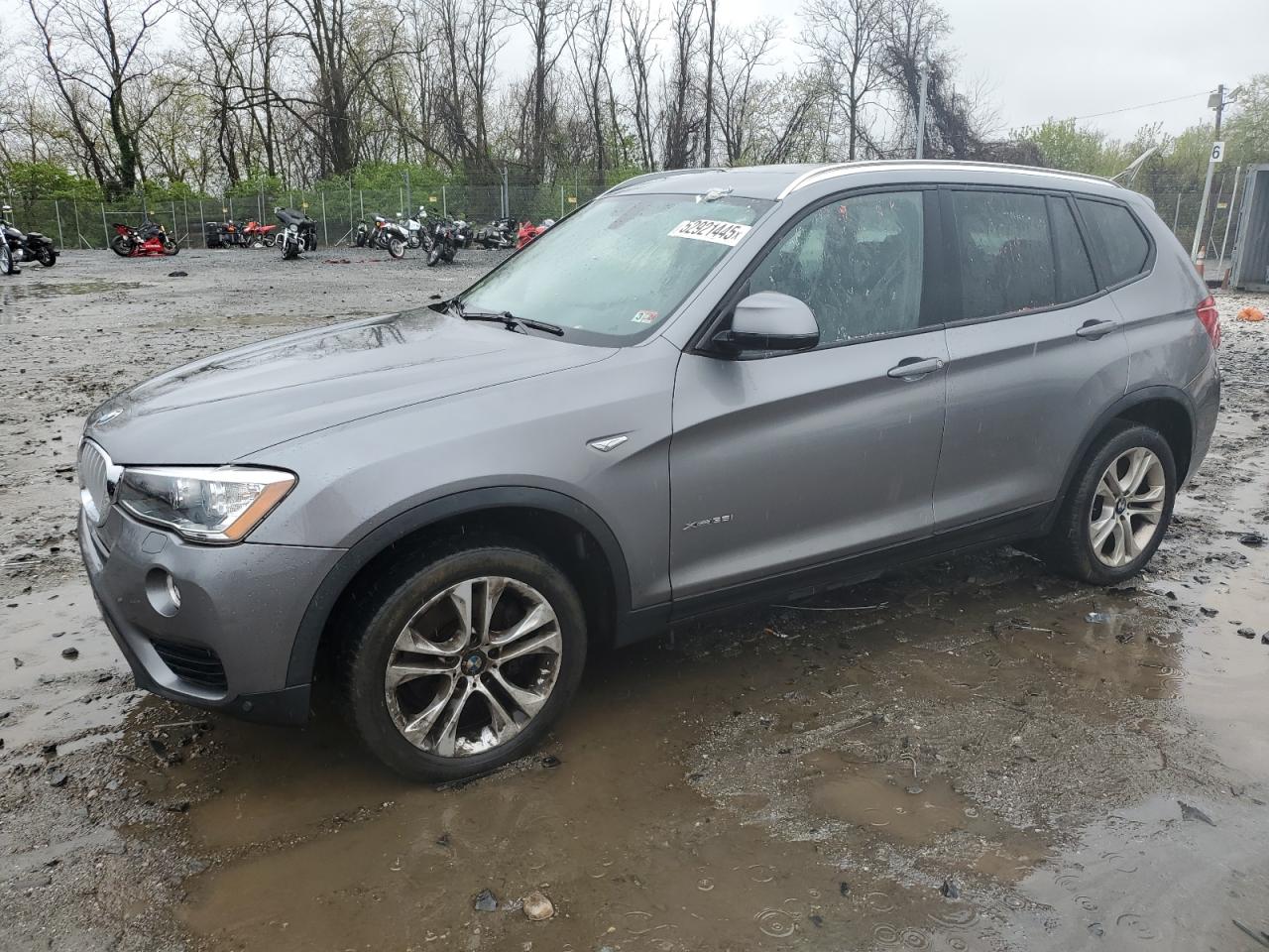 2015 Bmw X3 Xdrive35I за продажба в Baltimore, MD - Rear End