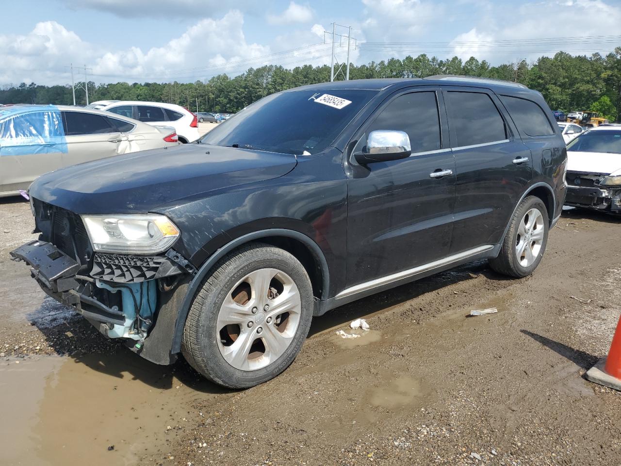 2014 Dodge Durango Sxt na sprzedaż w Greenwell Springs, LA - Front End