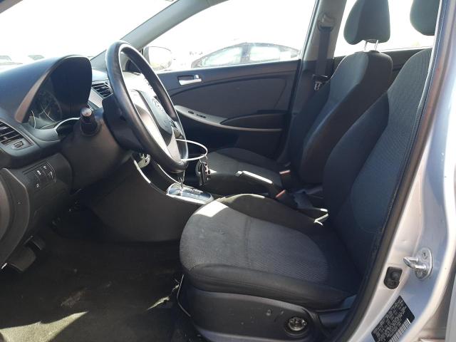  HYUNDAI ACCENT 2014 Srebrny