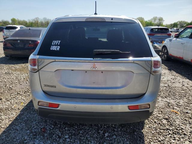  MITSUBISHI OUTLANDER 2015 Сріблястий