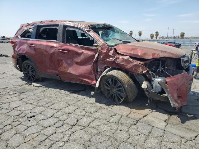  TOYOTA HIGHLANDER 2019 Красный