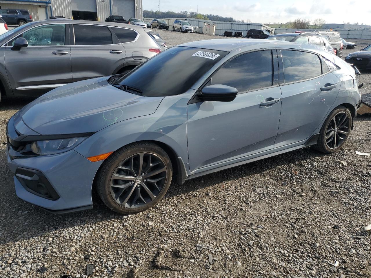 2020 Honda Civic Sport zu verkaufen in Earlington, KY - Rear End