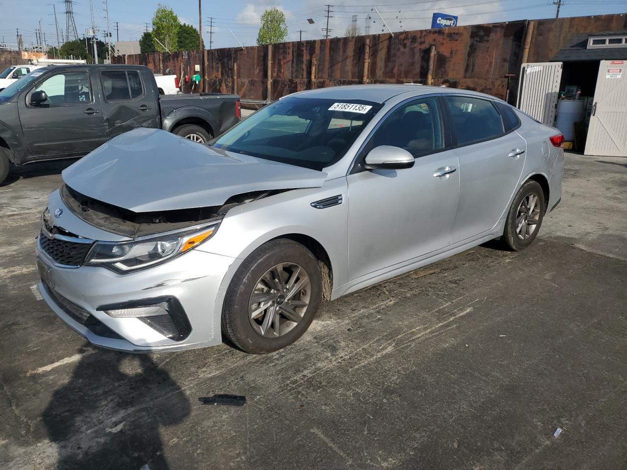 2019 Kia Optima Lx na sprzedaż w Wilmington, CA - Vandalism