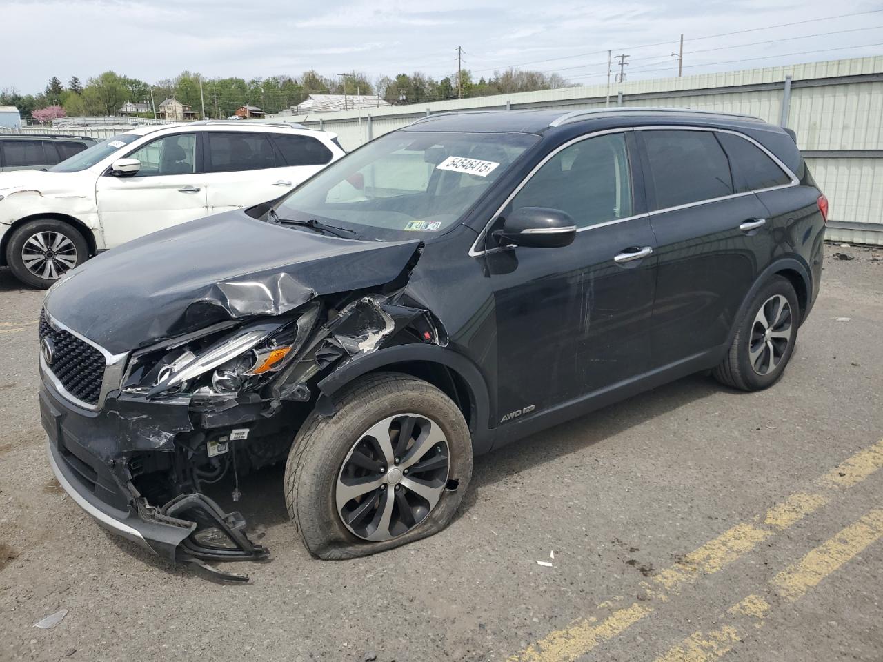 2016 Kia Sorento Ex продається в Pennsburg, PA - Front End