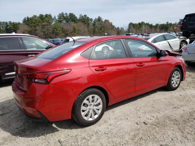  HYUNDAI ACCENT 2018 Czerwony