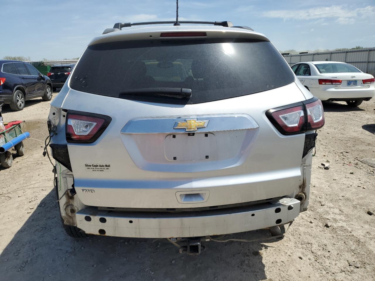 2014 Chevrolet Traverse Lt VIN: 1GNKVGKD3EJ243569 Lot: 54060105