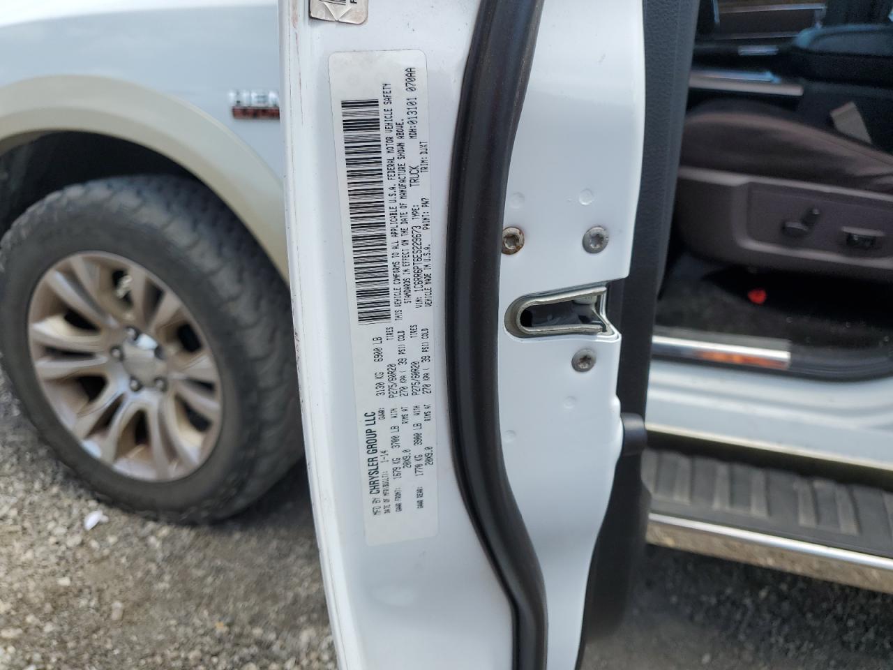 2014 Ram 1500 Longhorn VIN: 1C6RR6PT6ES229673 Lot: 53538975