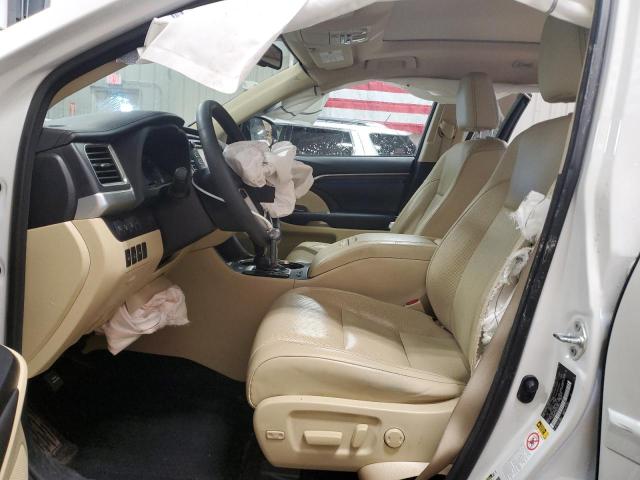 Parquets TOYOTA HIGHLANDER 2016 Biały