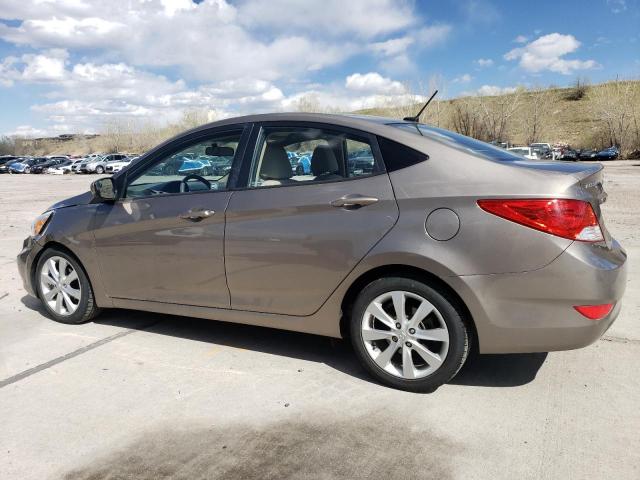  HYUNDAI ACCENT 2014 tan