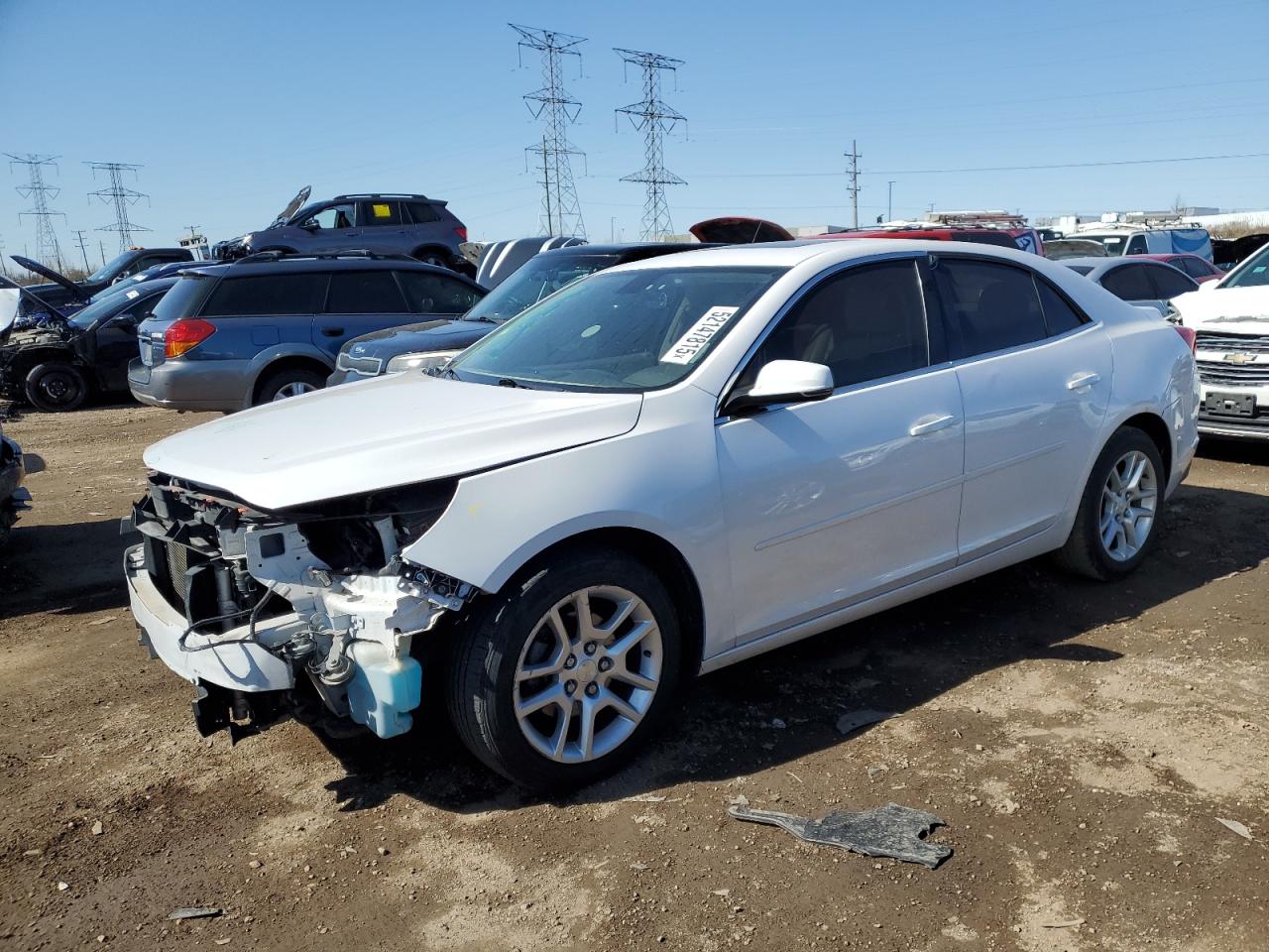 2015 Chevrolet Malibu 1Lt للبيع في Elgin، IL - Front End