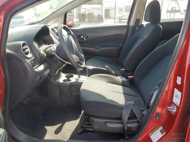  NISSAN VERSA 2015 Czerwony