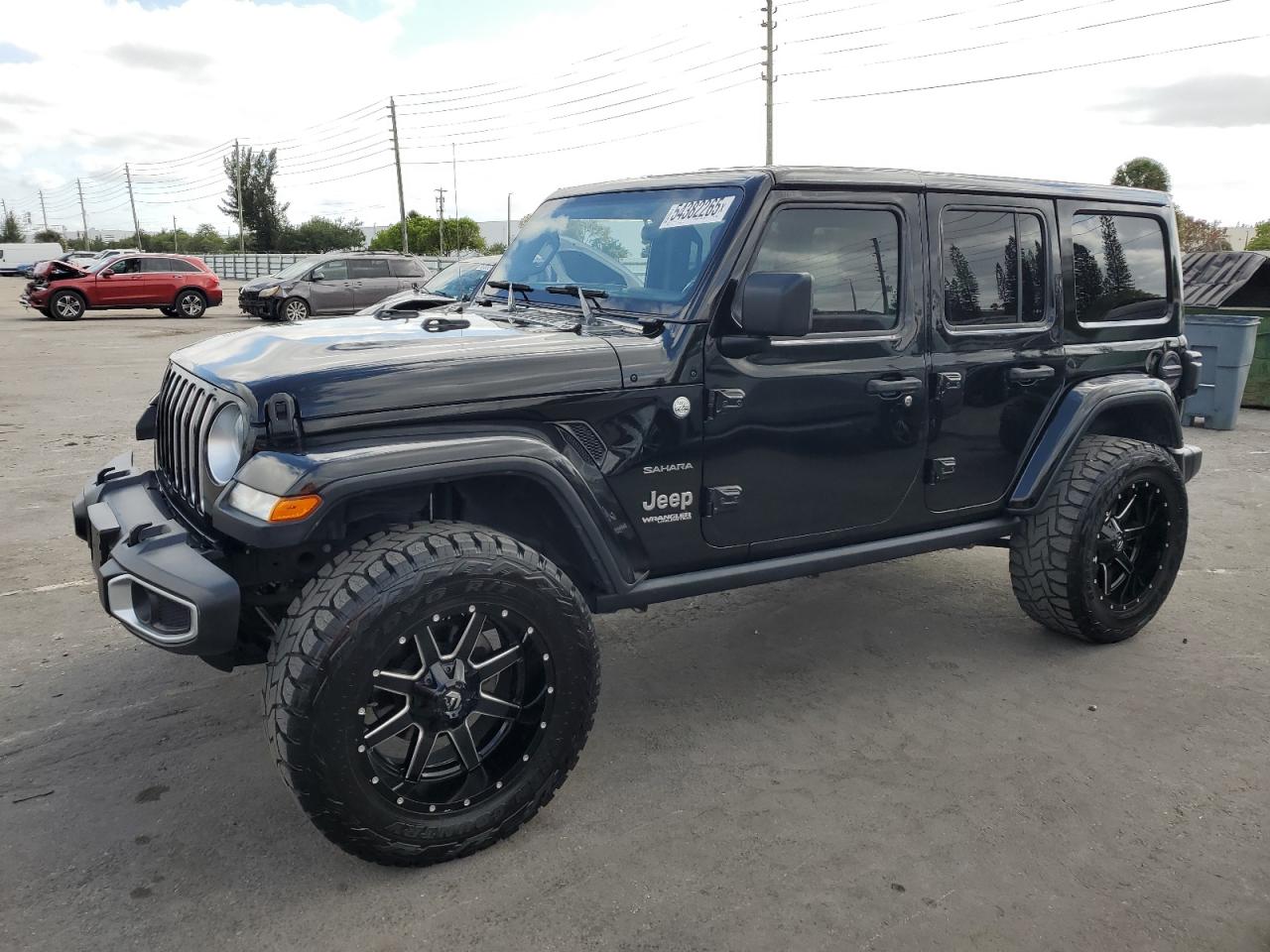 2019 Jeep Wrangler Unlimited Sahara იყიდება Miami-ში, FL - Rear End