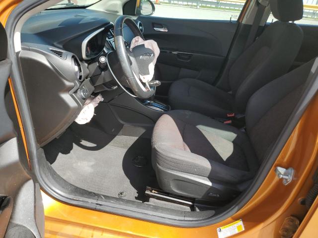  CHEVROLET SONIC 2018 Orange